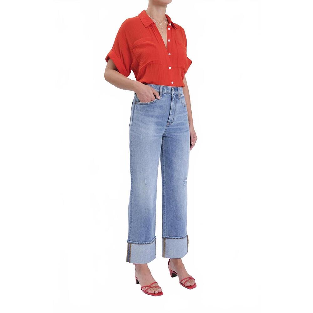 NEW DAZE eastside high rise denim jeans in be mine vintage - Picture 4 of 4